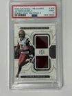 2024 National Treasures Jayden Daniels Rookie Dual Materials /99 PSA 9 (RC)