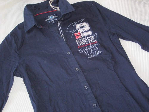 SOCCX Bluse Beachgames dunkel blau Gr. L 40 NEU - Bild 2 von 7