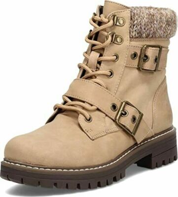 New CLIFFS BY WHITE MOUNTAIN Women's Marlee Ankle Boots, Bone, Size 