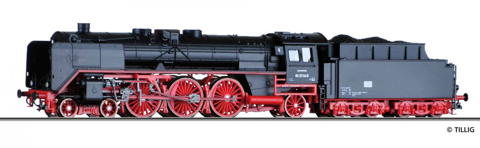 Tillig 02138, vapor locomotora br 01, Dr, nuevo y en su embalaje original, TT Tillig 02138, vapor locomotora br 01, Dr, nuevo y en su embalaje original, TT