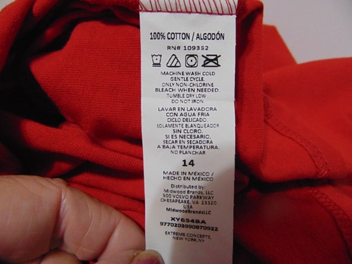 Chicago BULLS Boys Size 14 LEGEND 23 Red T-shirt NEW w/ TAGS! - Picture 6 of 6