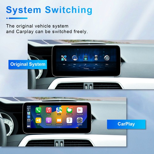 Car Linux Screen Wireless Carplay 10.25'' For Benz C W204 2011-2014 Radio Stereo - Picture 5 of 12