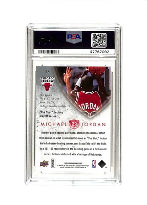 Michael Jordan 2009 Upper Deck Jordan Legacy GOLD PSA 10 #36 