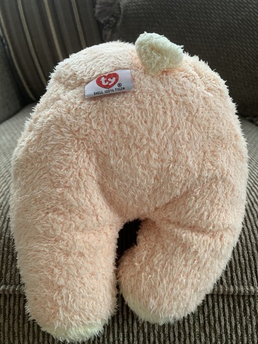 1999 Ty Baby Lamybaby Plush Stuffed Lamb Rattle 12" TYLON w/ heart tag - Picture 7 of 12