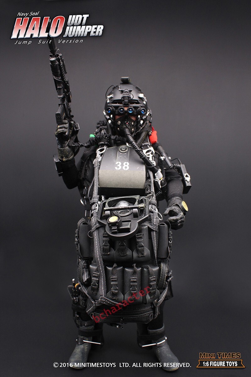 MiniTimes M004 1/6US Navy Seal HALO UDT Jumper 12'' Action Figure