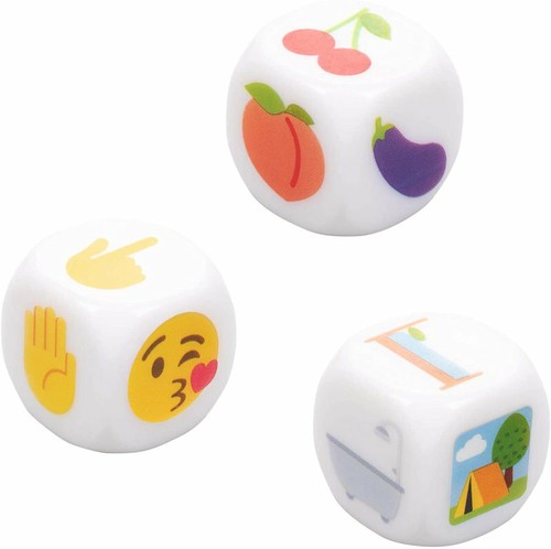 Emojigasm Dice Couples Game Sex Position Emoji Foreplay Couples Romance Gift - Picture 3 of 10