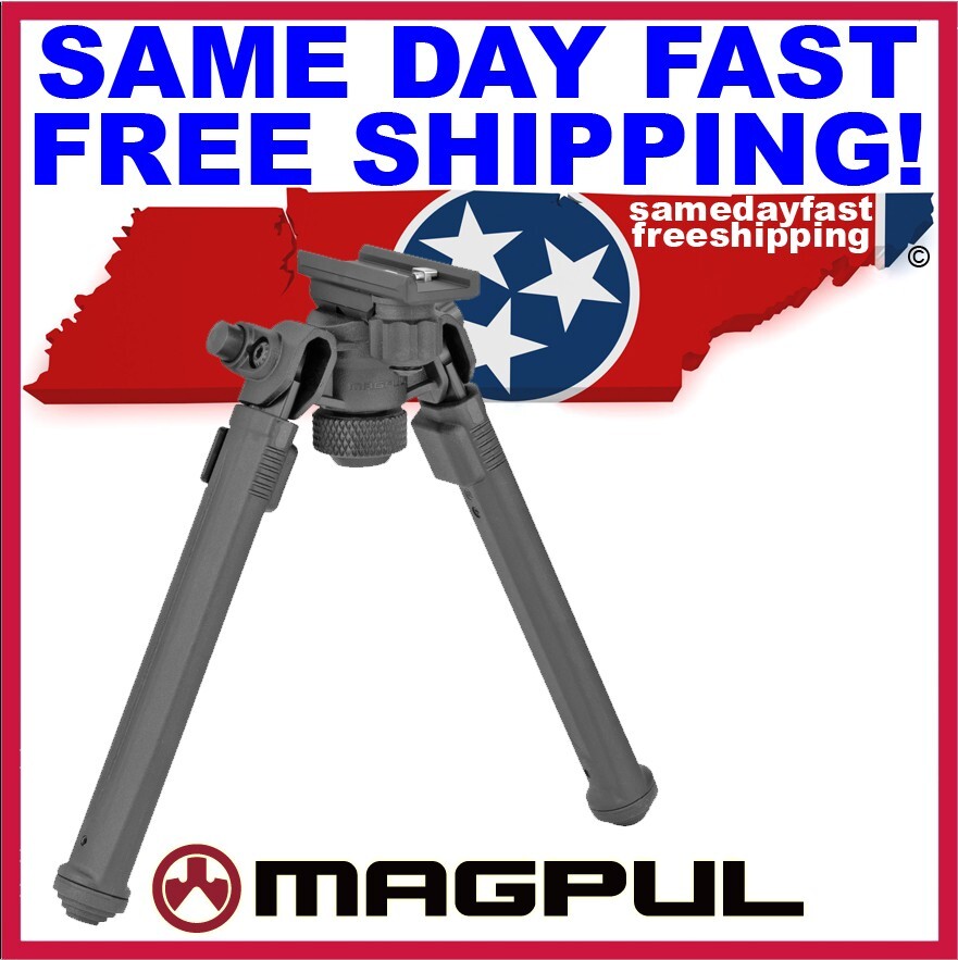 Magpul Bipod for Sling Stud QD, Aluminum/Polymer MAG1075-BLK SAME