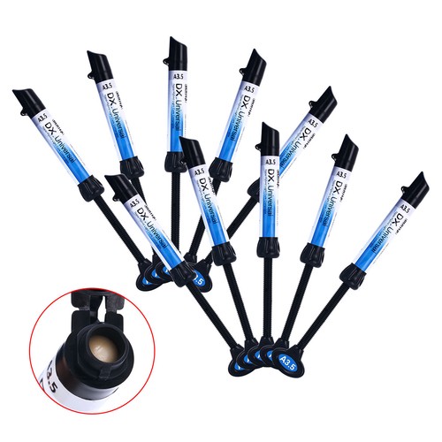 10X Dental Composite Resin A3.5 Compressive Strength 480MPa DX Universal USA - Afbeelding 10 van 10