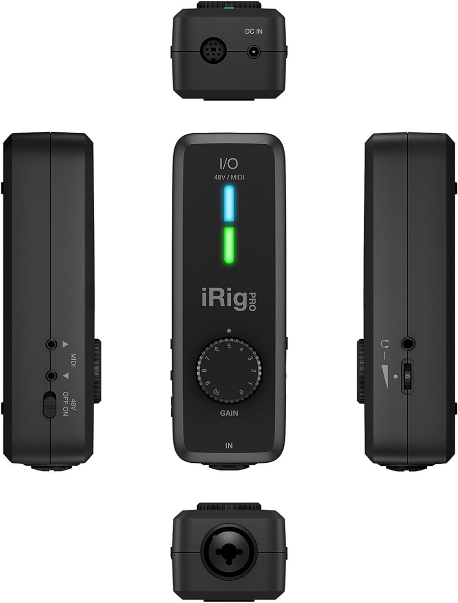 IK Multimedia iRig PRO I/O IP-IRIG-PROI… iRig Pro Duo I/O