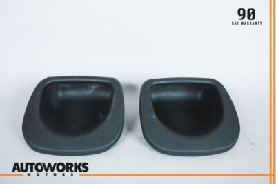 04-07 Jaguar XJ8 VDP X350 Rear Back Trunk Boot Plastic Handle Trim Set of 2 OEM