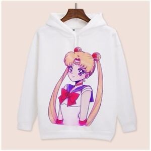 Sailor moon Anime Kapuzen pulli Sweatshirt Hoodie Hooded Pullover Kapuzenpulli