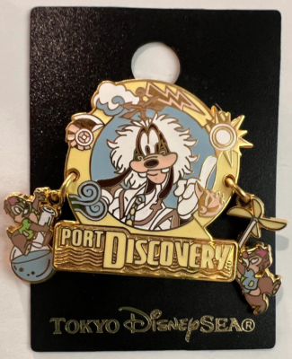 Chip & Dale with Goofy Port Discovery Japan Disney Pin L03 | eBay