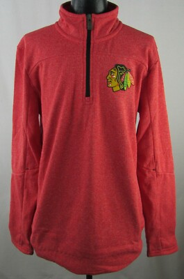 blackhawks quarter zip
