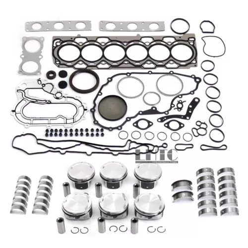 Engine Overhaul Rebuild Kit Pistons Seals For Volvo S80 XC60 XC90 3.2 L6 B6324S