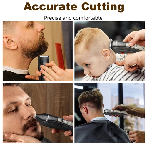 Professional Hair Clippers for Men Cordless Trimmer Beard Cutting Machine Barber - Picture 10 of 12