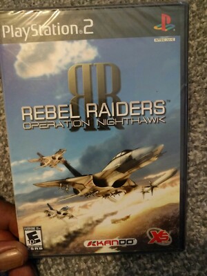 REBEL RAIDERS OPERATION NIGHTHAWK PS2 FACTORY SEALED!