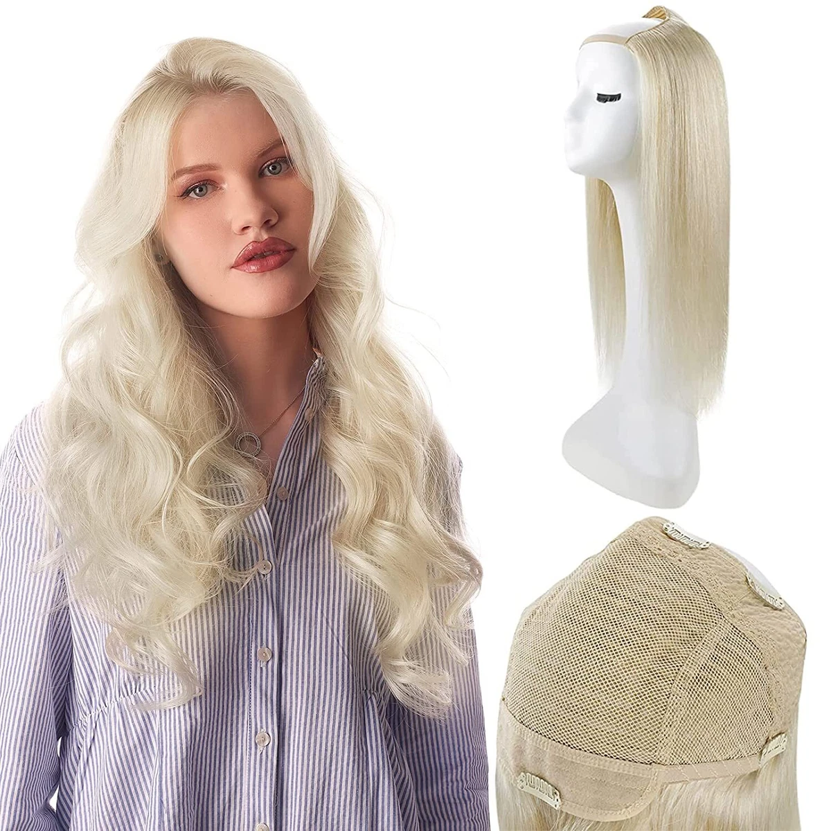 3-head human top hair wefting machines