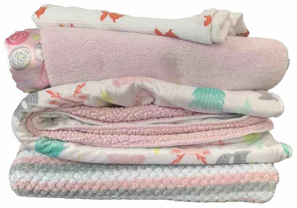 Mantas para bebé niña (juego de 4) Cloud Nine, Aden + Anais pasos suaves Foto 2 de 4