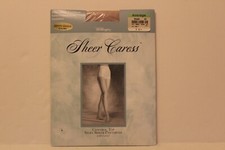 Worthington Sheer Caress Control Top Average Khaki Pantyhose Sandal foot