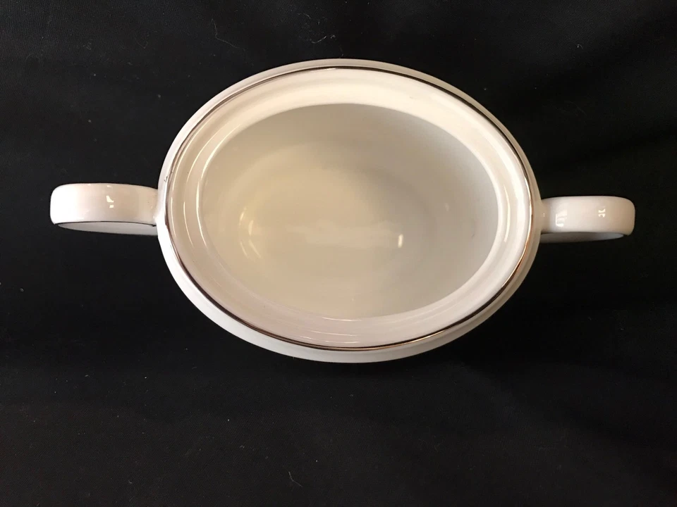 Azúcar Vera Wang de Wedgwood Blanc Sur Blanc =SIN TAPA= Foto 3 de 4