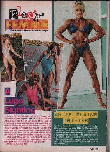 Flex Magazine 09/1996 Sharon Bruneau Kathie Lee Cory Everson + Poster - Picture 7 of 13