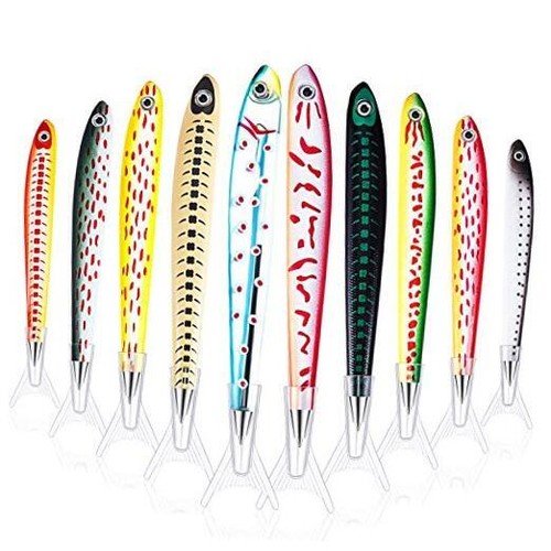 20 Pieces Fish Pen Fish Gel Ink Pen Realistic Fish Ballpoint Pen for School - Bild 8 von 8