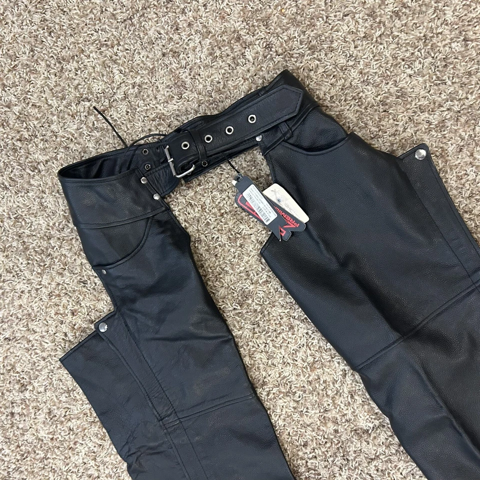 Gorras de cuero Z1R Sabot pequeñas para montar en motocicleta nuevas con etiquetas Foto 3 de 4