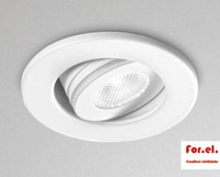 Gea Led GFA880C Einbaustrahler Rund Led 3W 3000K 170LM 220/240V 50/60Hz IP20