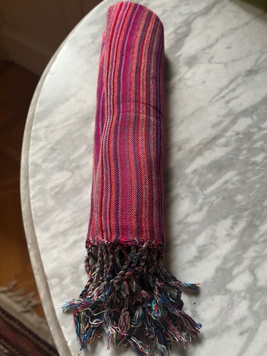 Handgewebtes Ägyptisches Baumwolle Rechteckiges Tuch Schal Überwurf Halstuch Double Face - Bild 55 von 81