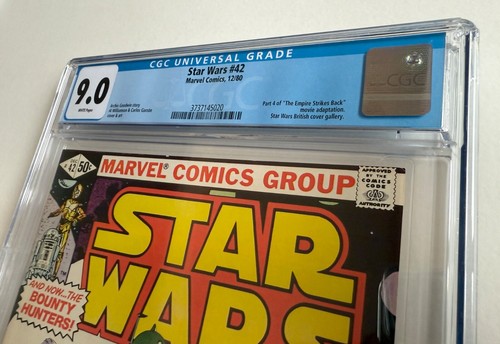 Star Wars  #42 CGC 9.0 Marvel 1980 Bronze Age Boba Fett Key! - Picture 5 of 6