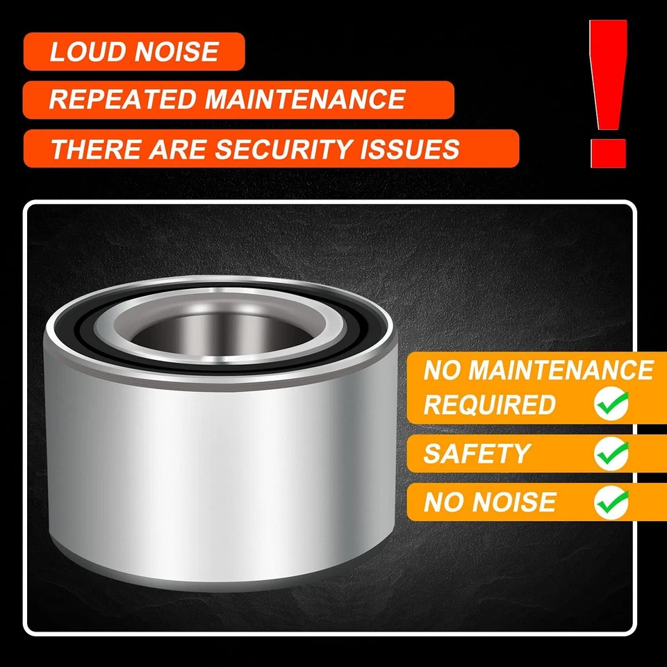 4x Rodamientos de rueda delanteros y traseros de alta resistencia para Polaris RZR 900 S-XP 4 2011-2020 Foto 4 de 4