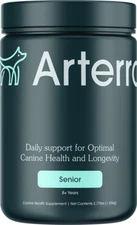 Arterra Senior Daily Dog Supplement - 120 Scoop XL Bottles, Original Formula