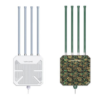 Outdoor WiFi 6 Router AX3000 Dual Band WiFi Range Extender Gigabit Access Point
