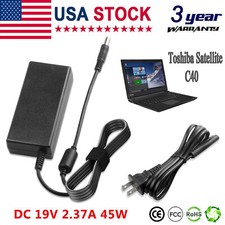 AC Adapter Laptop Charger For Toshiba Satellite C75D-B7260 B7202 PA3822U-1ACA US