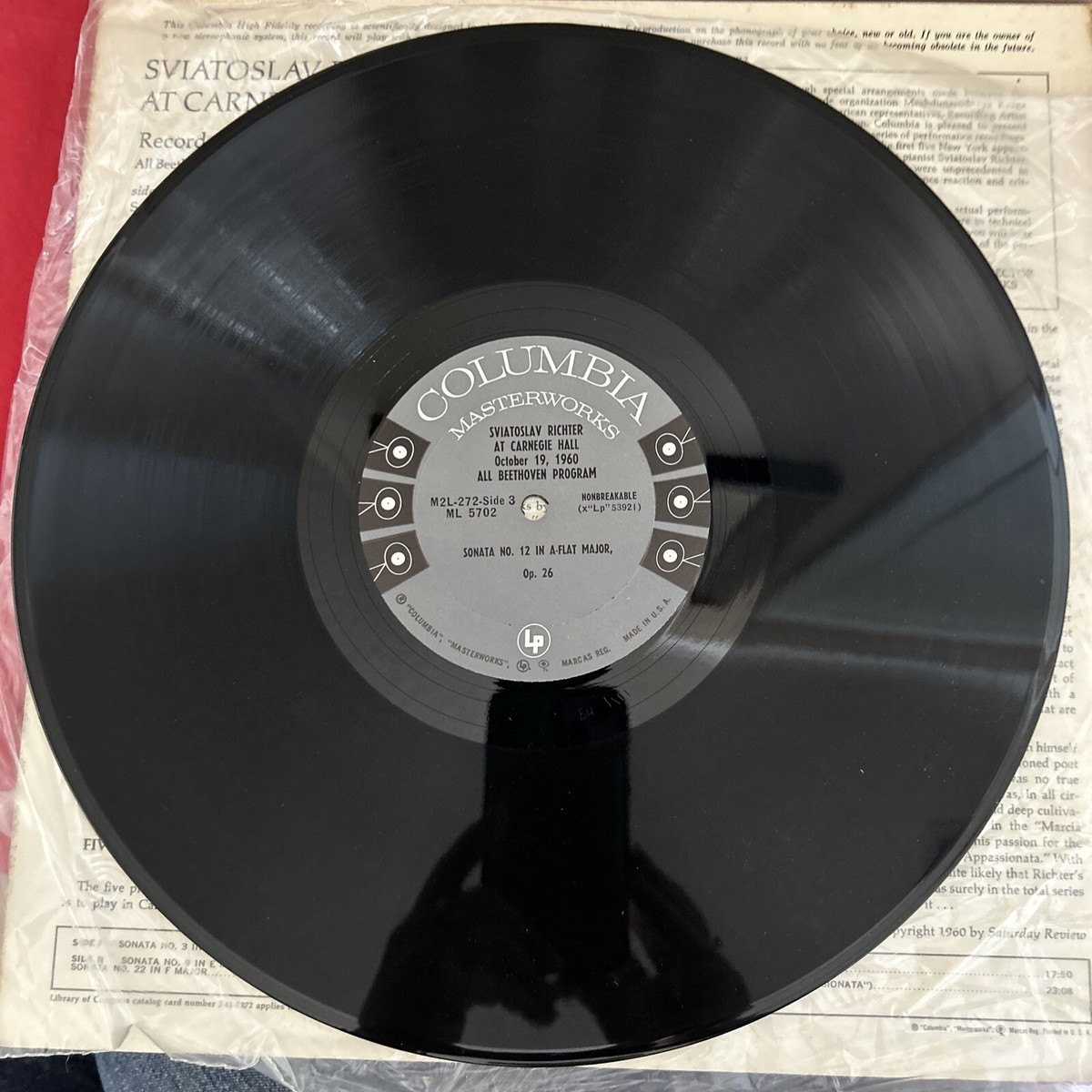Sviatoslav Richter At Carnegie Hall October 19, 1960 All