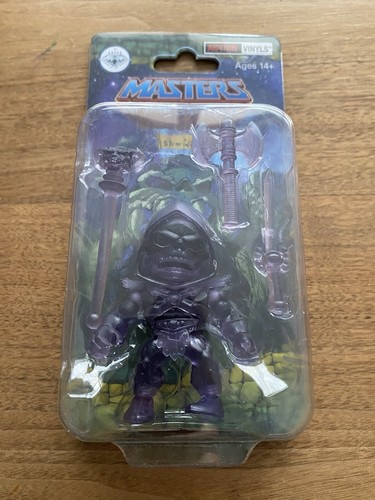 Masters of the Universe Loyal Subjects Skeletor SDDC Clear Purple MOTU