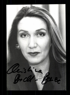 Christina Brecht Benze Autogrammkarte Original Signiert + F 13398