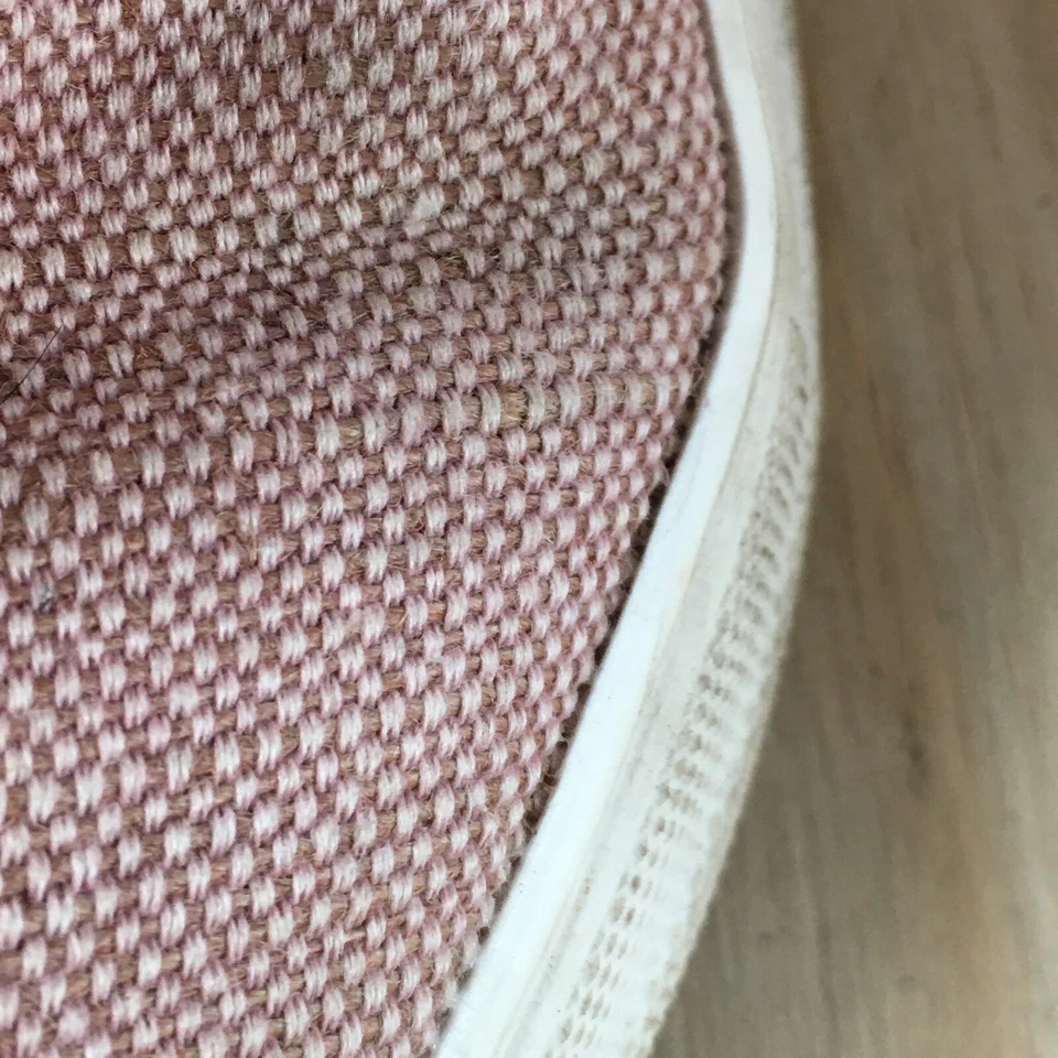 Botas Soda para mujer 8 sin cordones planas cómodas punta redonda tobillo rosa lona informales Foto 4 de 4