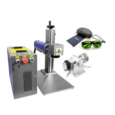 20W Fiber Laser Marking Machine Raycus Laser Metal Engraving Steel Engraver