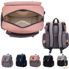 Mommy Maternity Backpack Diaper Napper Bag Travel Utility Pack Large Capacity