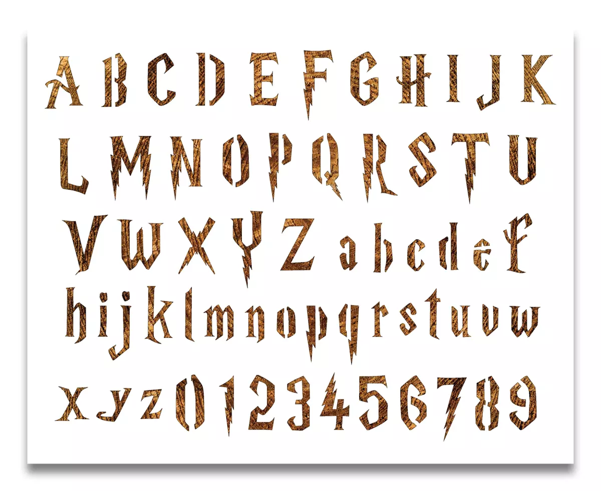 Harry Potter Letter Stencils harry-potter-letter-stencils