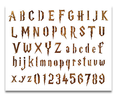 harry potter font for cricut free