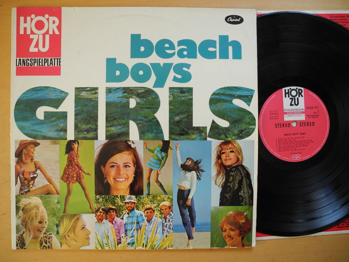 BEACH BOYS Girls LP 1968 Germany Hör Zu SHZE 231 EX- | eBay