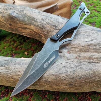 Messer Outdoor Multifunktion l Adventure Camping Messer | Mit Gürtelklipp