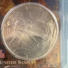 U.S. Mint American Silver Eagle 1993 1 oz .999 Silver Coin Business Strike