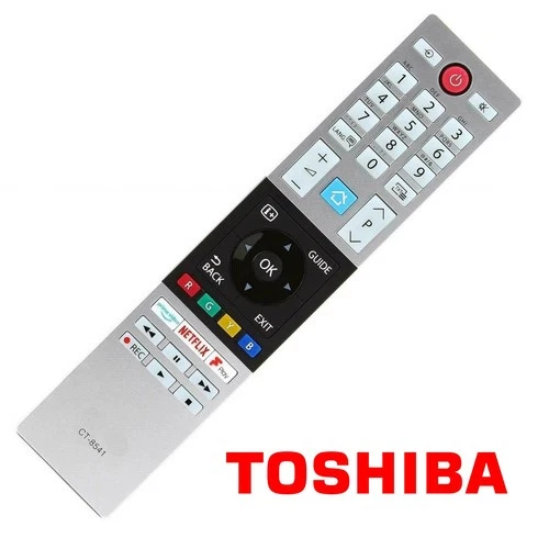 Toshiba CT-8541 TV Remote Control CT8541 Replacement Netflix Prime Freeview
