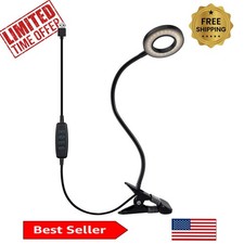 Adjustable USB-Powered LED Desk Lamp with Touch Control  10 Brightness Levels