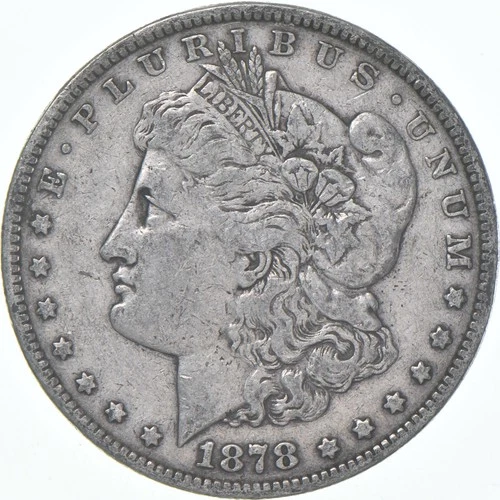 VF 1878-S Morgan Silver Dollar (1 coin) *0552