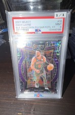 2024-25 Panini Select - Concourse Zach LaVine #10 Black Snake Skin Pulsar Prizm