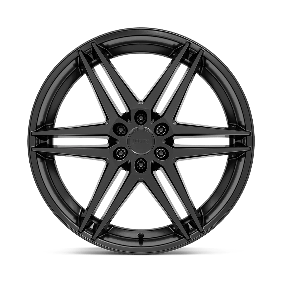 DUB S269 Dirty Dog 24X10 +25 Matte Black Wheel 6X139.7 6X5.5 (QTY 4) Foto 3 de 4